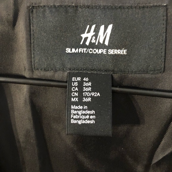 Men’s H&M Black Suit Vest - Picture 3 of 4